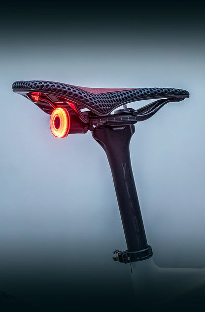 ROCKBROS Smart Bike Tail Light – IPX6 Waterproof, USB-C Rechargeable