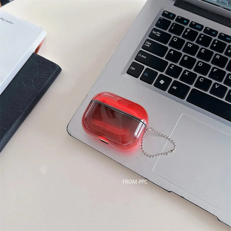 Etui AirPods Pro 4/3/2 – Luminous Quicksand, świecące w ciemności
