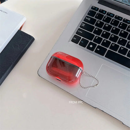 Etui AirPods Pro 4/3/2 – Luminous Quicksand, świecące w ciemności