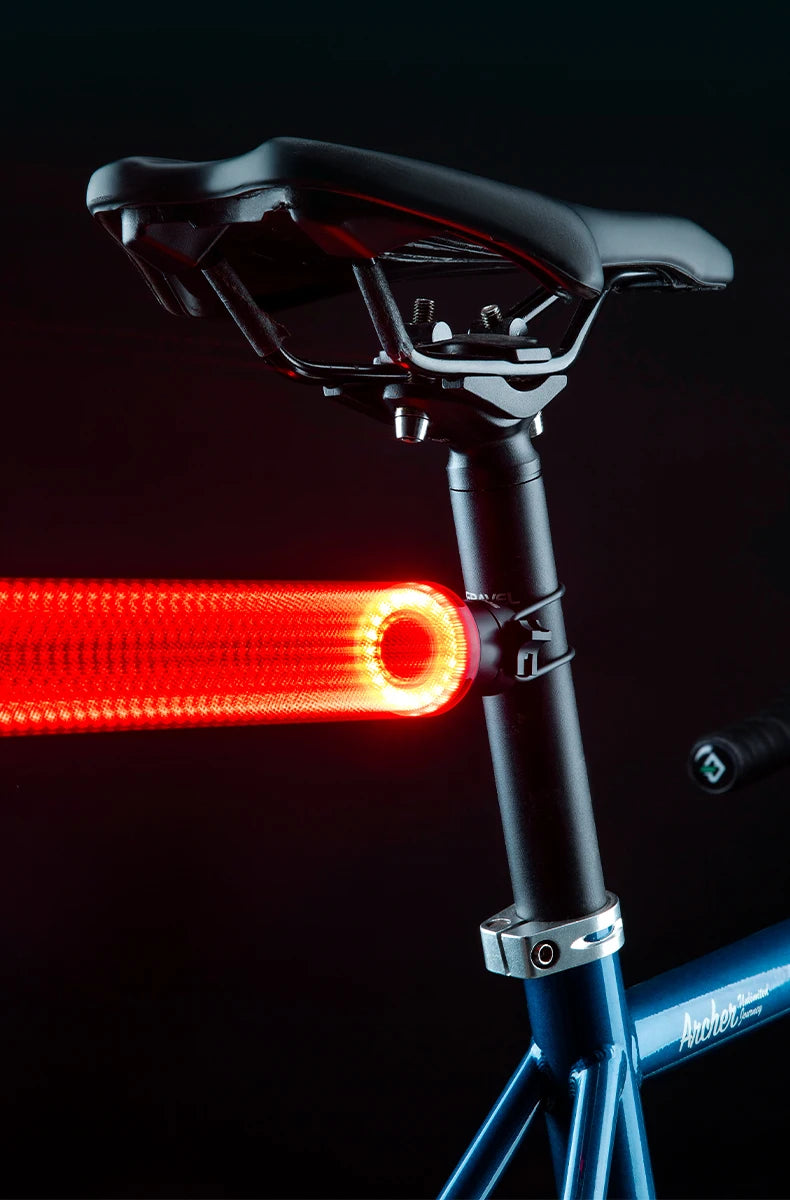 ROCKBROS Smart Bike Tail Light – IPX6 Waterproof, USB-C Rechargeable