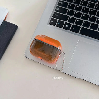 Etui AirPods Pro 4/3/2 – Luminous Quicksand, świecące w ciemności