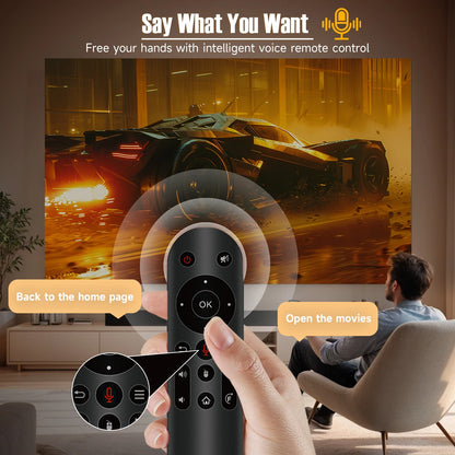 Magcubic L018 Projektor 1080P – 650 ANSI, Android 14, WiFi 6, Auto Keystone