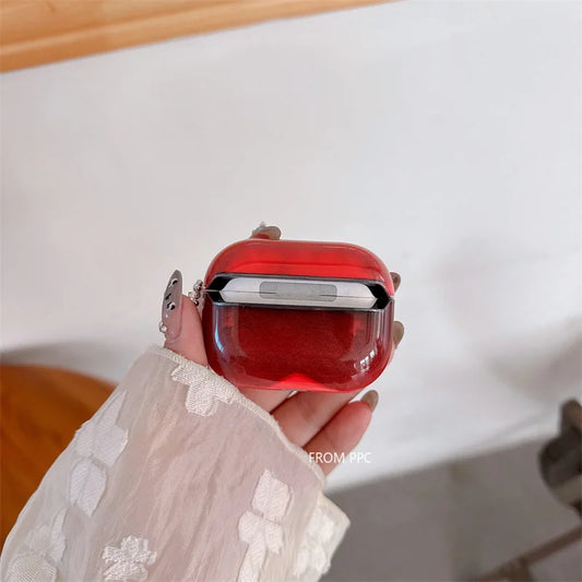 Etui AirPods Pro 4/3/2 – Luminous Quicksand, świecące w ciemności