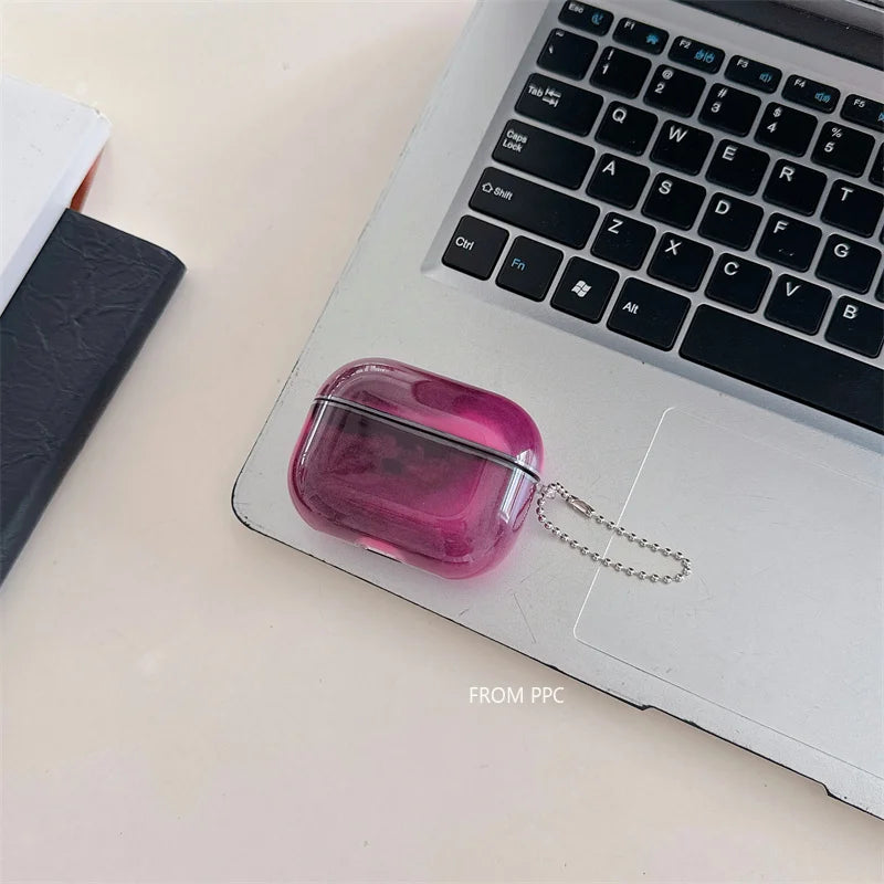 Etui AirPods Pro 4/3/2 – Luminous Quicksand, świecące w ciemności