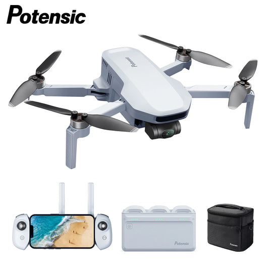 Potensic ATOM Mini Drone 4K – GPS, 3-axis Gimbal, 6km range