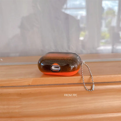 Etui AirPods Pro 4/3/2 – Luminous Quicksand, świecące w ciemności