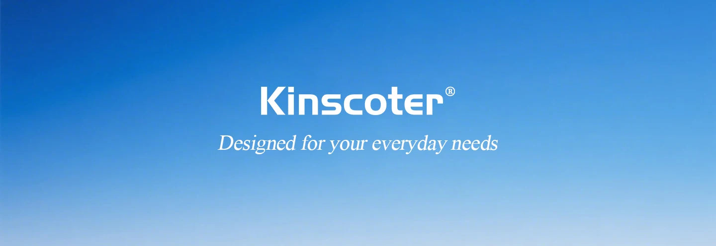 KINSCOTER Smart Desk Fan – 4000mAh, 5 prędkości, cicha praca