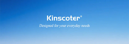 KINSCOTER Smart Desk Fan – 4000mAh, 5 prędkości, cicha praca