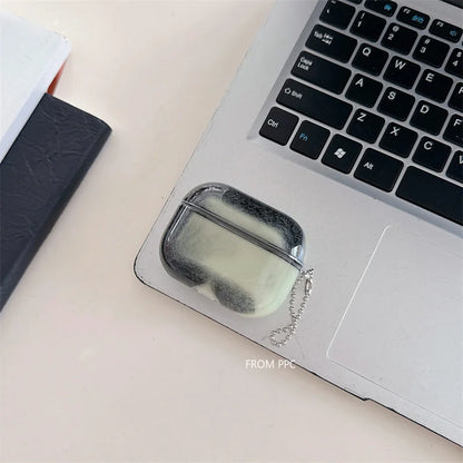 Etui AirPods Pro 4/3/2 – Luminous Quicksand, świecące w ciemności