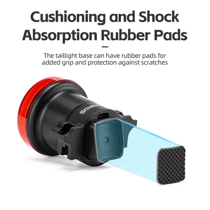 ROCKBROS Smart Bike Tail Light – IPX6 Waterproof, USB-C Rechargeable