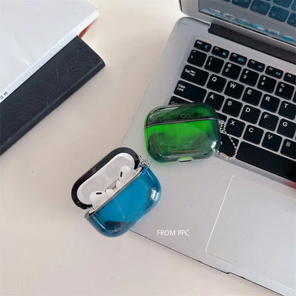 Etui AirPods Pro 4/3/2 – Luminous Quicksand, świecące w ciemności