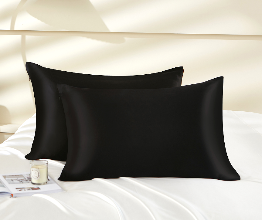 Silk Pillowcase with Hidden Zipper