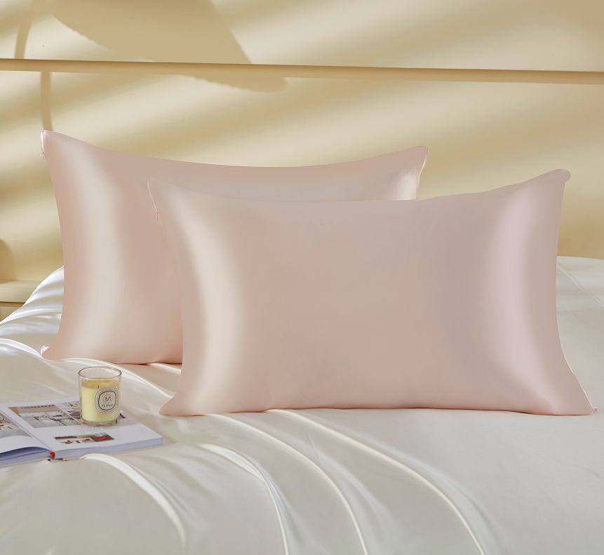 Silk Pillowcase with Hidden Zipper